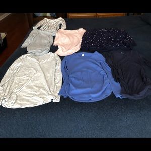 Maternity tops, bundle of 7, xs